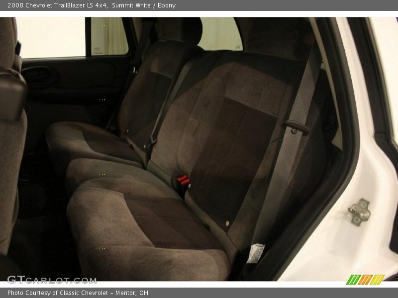 Summit White / Ebony 2008 Chevrolet TrailBlazer LS 4x4