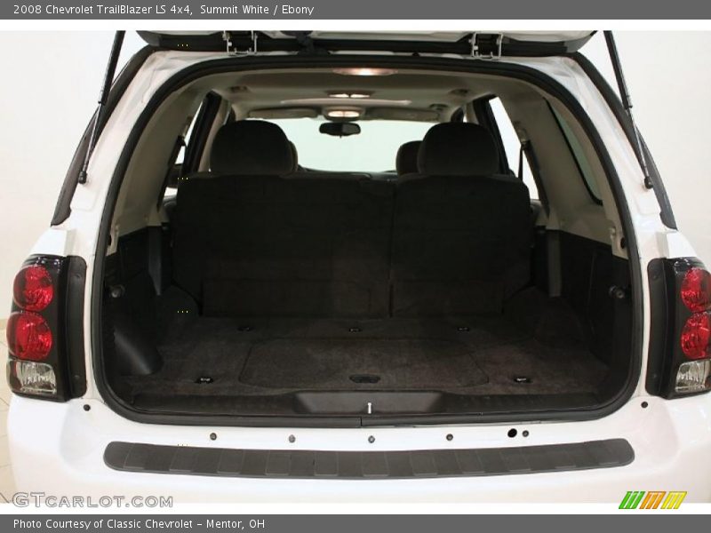 Summit White / Ebony 2008 Chevrolet TrailBlazer LS 4x4