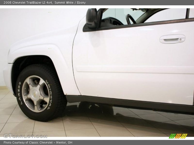 Summit White / Ebony 2008 Chevrolet TrailBlazer LS 4x4