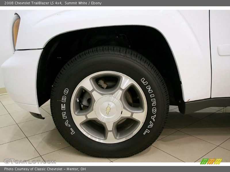 Summit White / Ebony 2008 Chevrolet TrailBlazer LS 4x4