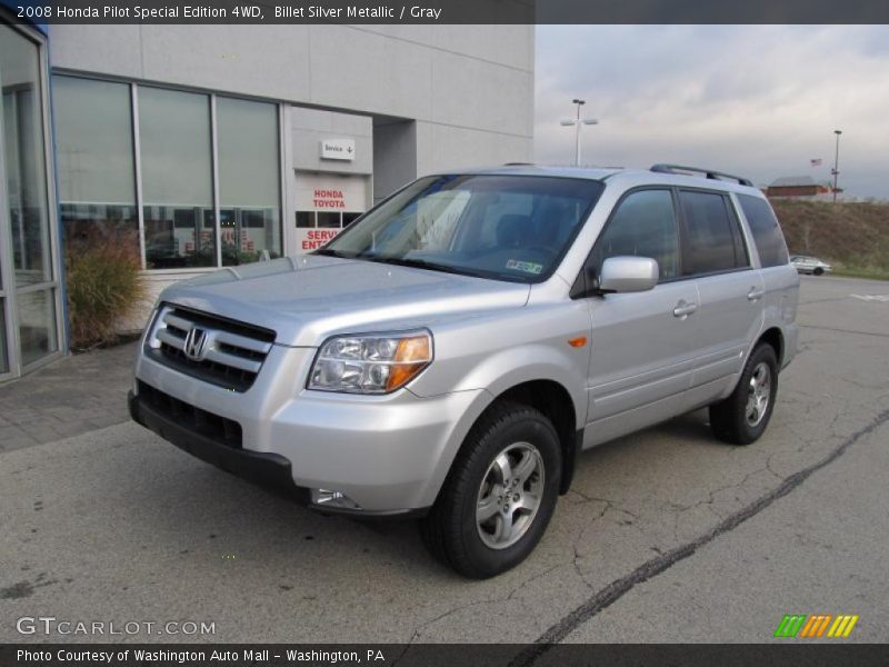 Billet Silver Metallic / Gray 2008 Honda Pilot Special Edition 4WD