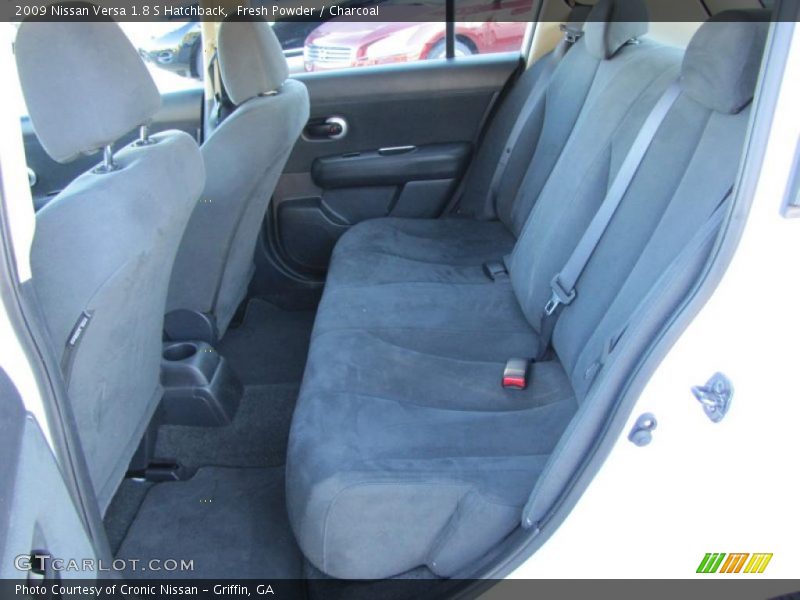 Fresh Powder / Charcoal 2009 Nissan Versa 1.8 S Hatchback