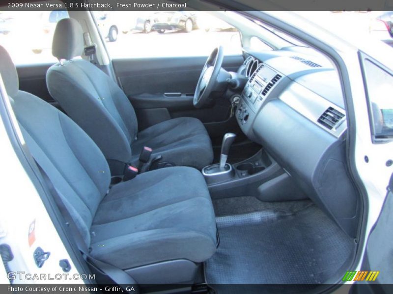 Fresh Powder / Charcoal 2009 Nissan Versa 1.8 S Hatchback