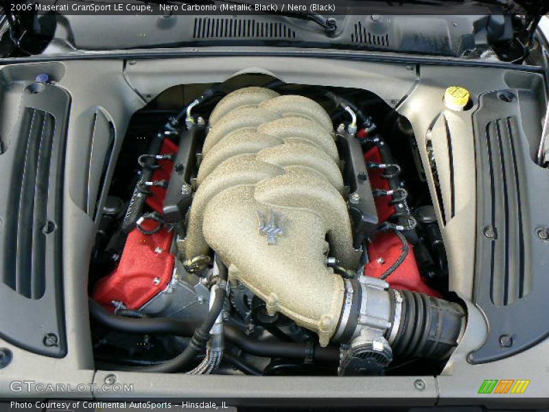 Nero Carbonio (Metallic Black) / Nero (Black) 2006 Maserati GranSport LE Coupe