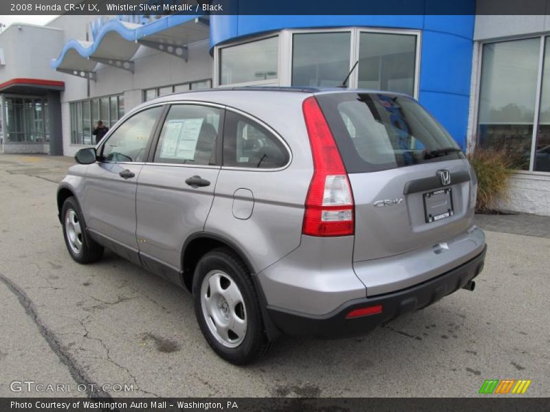 Whistler Silver Metallic / Black 2008 Honda CR-V LX