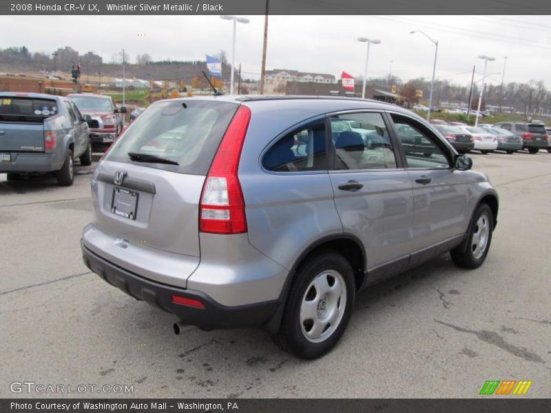 Whistler Silver Metallic / Black 2008 Honda CR-V LX
