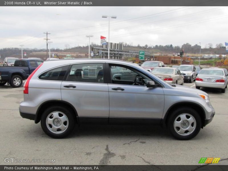Whistler Silver Metallic / Black 2008 Honda CR-V LX
