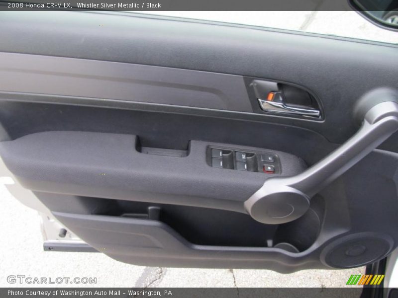 Whistler Silver Metallic / Black 2008 Honda CR-V LX