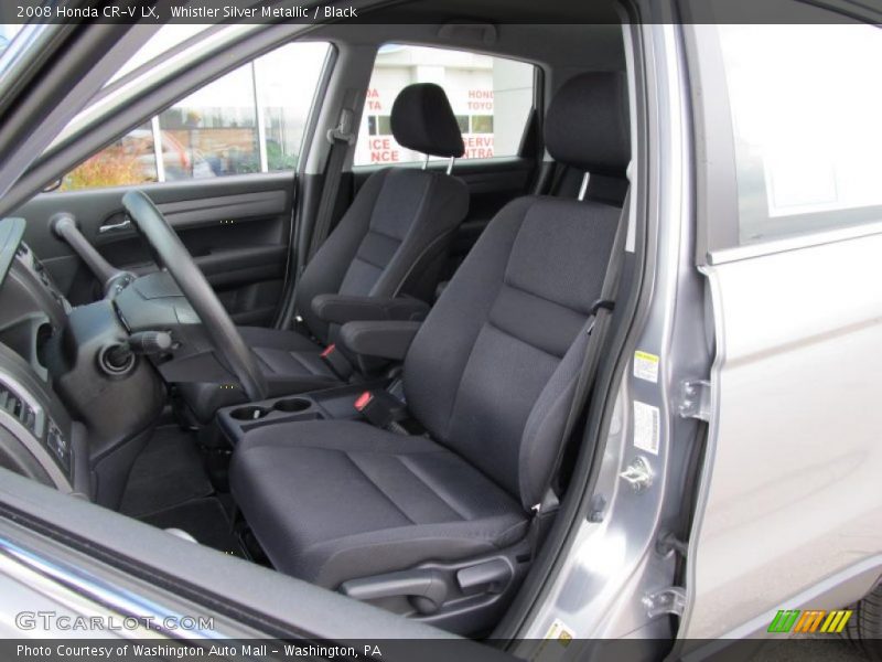 Whistler Silver Metallic / Black 2008 Honda CR-V LX