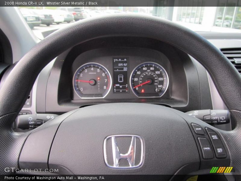 Whistler Silver Metallic / Black 2008 Honda CR-V LX