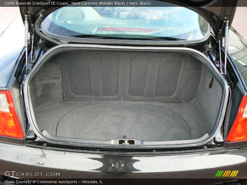Nero Carbonio (Metallic Black) / Nero (Black) 2006 Maserati GranSport LE Coupe