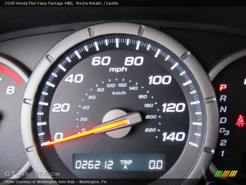 Mocha Metallic / Saddle 2008 Honda Pilot Value Package 4WD
