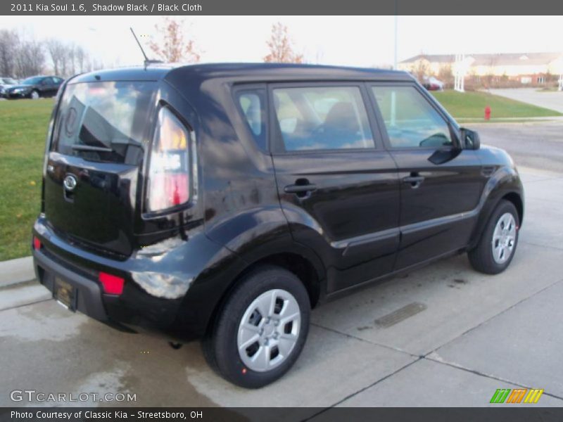 Shadow Black / Black Cloth 2011 Kia Soul 1.6