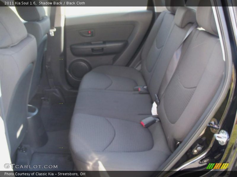 Shadow Black / Black Cloth 2011 Kia Soul 1.6