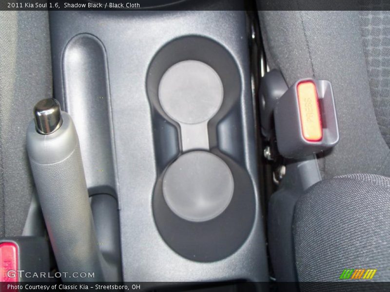 Shadow Black / Black Cloth 2011 Kia Soul 1.6