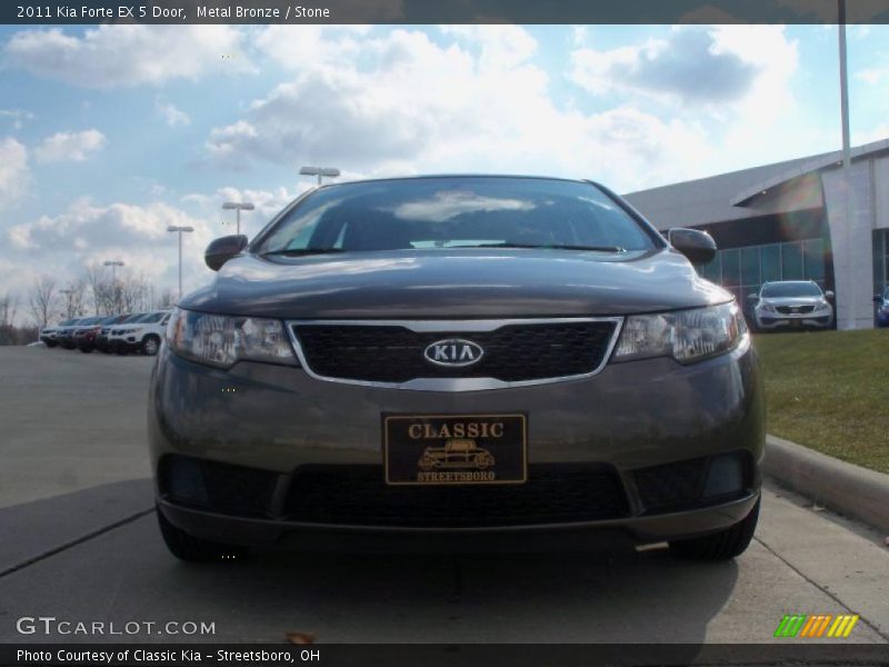 Metal Bronze / Stone 2011 Kia Forte EX 5 Door