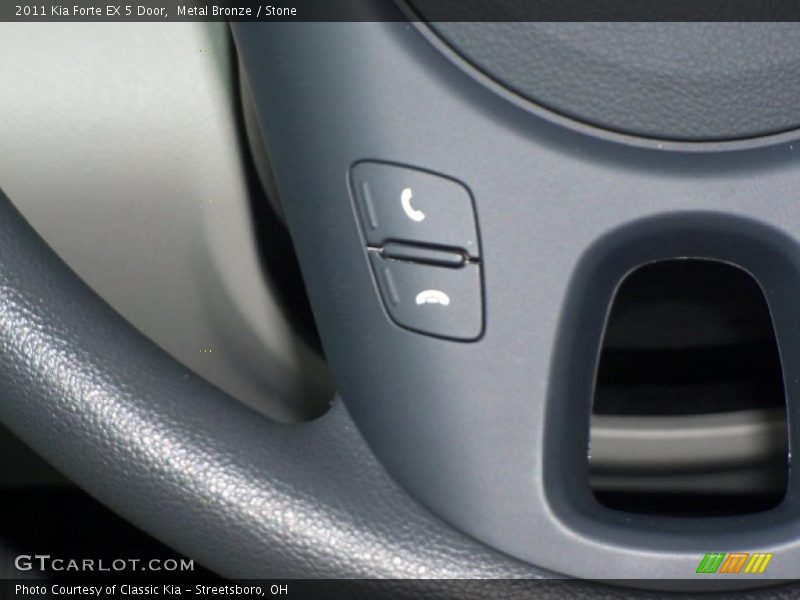 Metal Bronze / Stone 2011 Kia Forte EX 5 Door
