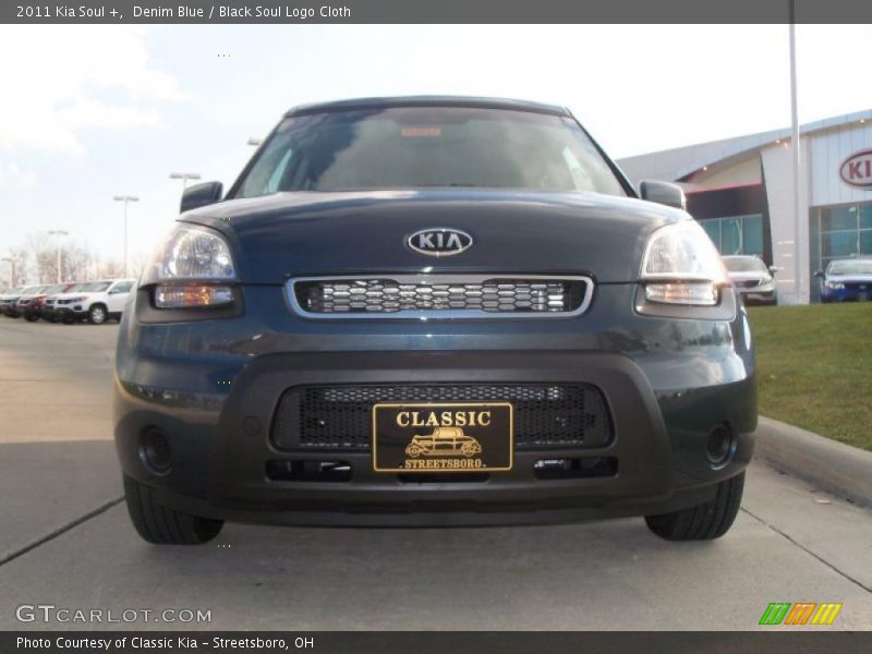 Denim Blue / Black Soul Logo Cloth 2011 Kia Soul +