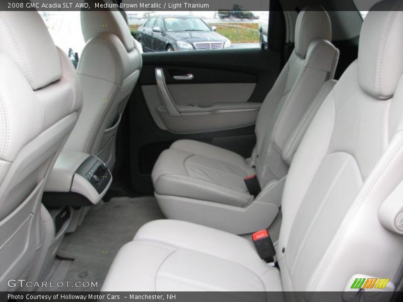 Medium Brown Metallic / Light Titanium 2008 GMC Acadia SLT AWD