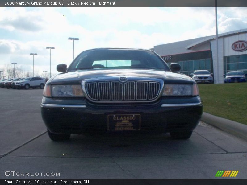 Black / Medium Parchment 2000 Mercury Grand Marquis GS