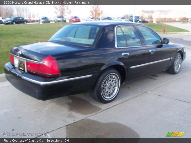 Black / Medium Parchment 2000 Mercury Grand Marquis GS