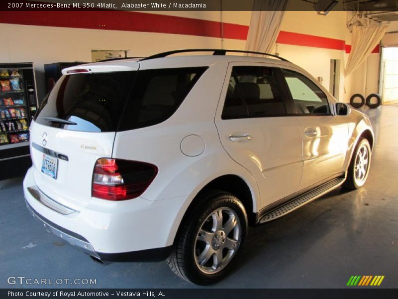 Alabaster White / Macadamia 2007 Mercedes-Benz ML 350 4Matic