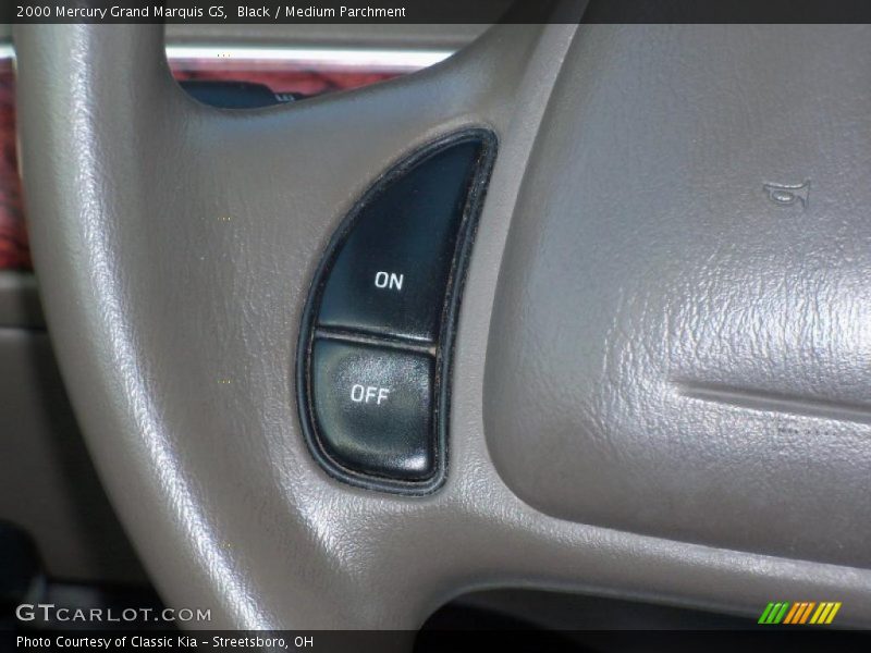 Black / Medium Parchment 2000 Mercury Grand Marquis GS