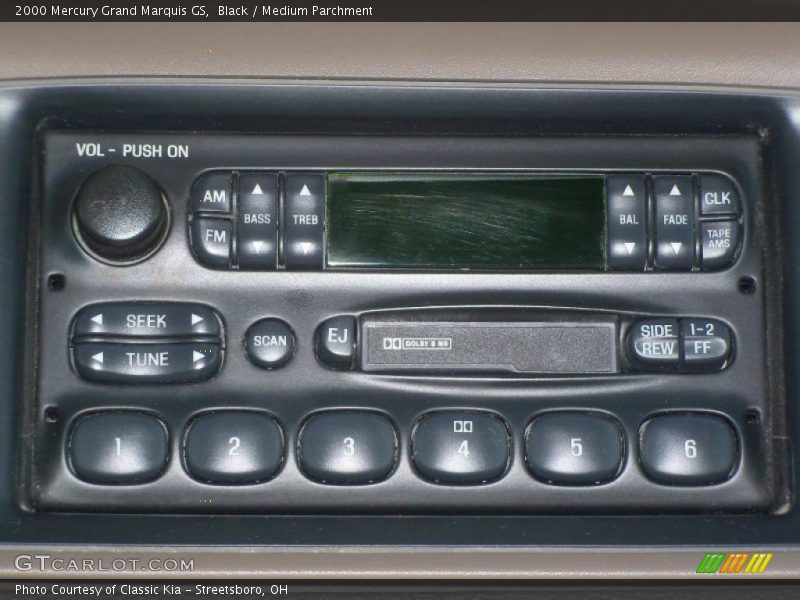 Black / Medium Parchment 2000 Mercury Grand Marquis GS