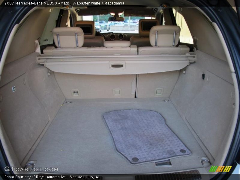 Alabaster White / Macadamia 2007 Mercedes-Benz ML 350 4Matic