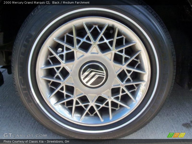 Black / Medium Parchment 2000 Mercury Grand Marquis GS