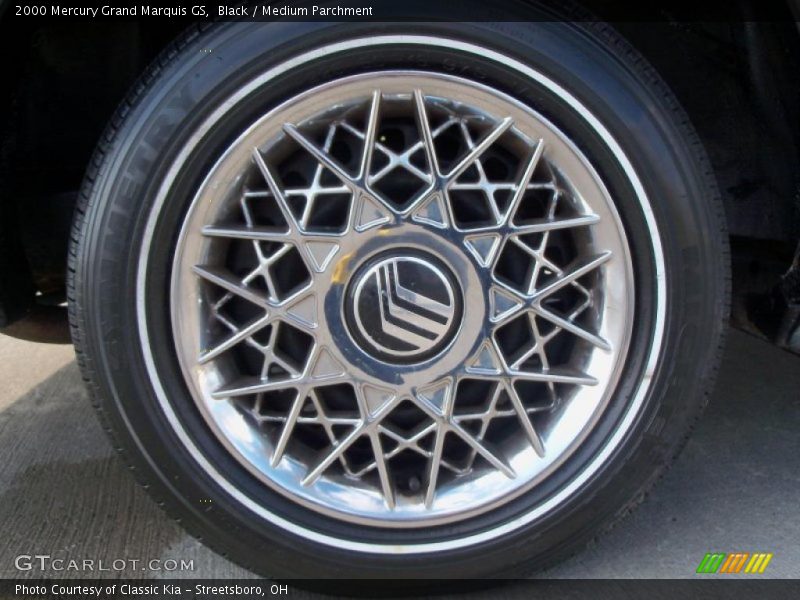 Black / Medium Parchment 2000 Mercury Grand Marquis GS