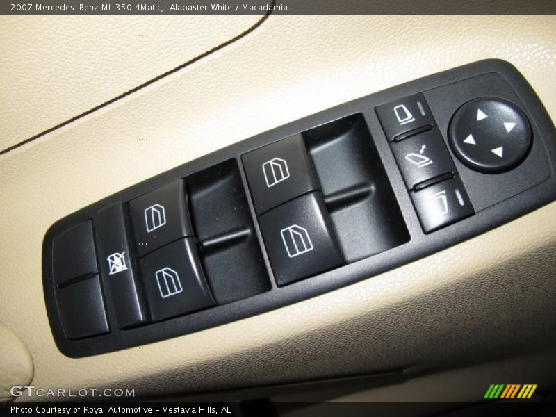 Alabaster White / Macadamia 2007 Mercedes-Benz ML 350 4Matic