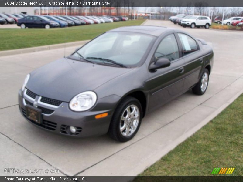 Graphite Metallic / Dark Slate Gray 2004 Dodge Neon SXT