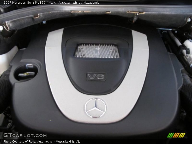 Alabaster White / Macadamia 2007 Mercedes-Benz ML 350 4Matic