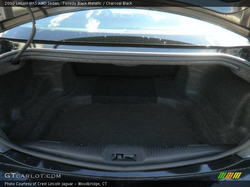 Tuxedo Black Metallic / Charcoal Black 2009 Lincoln MKS AWD Sedan