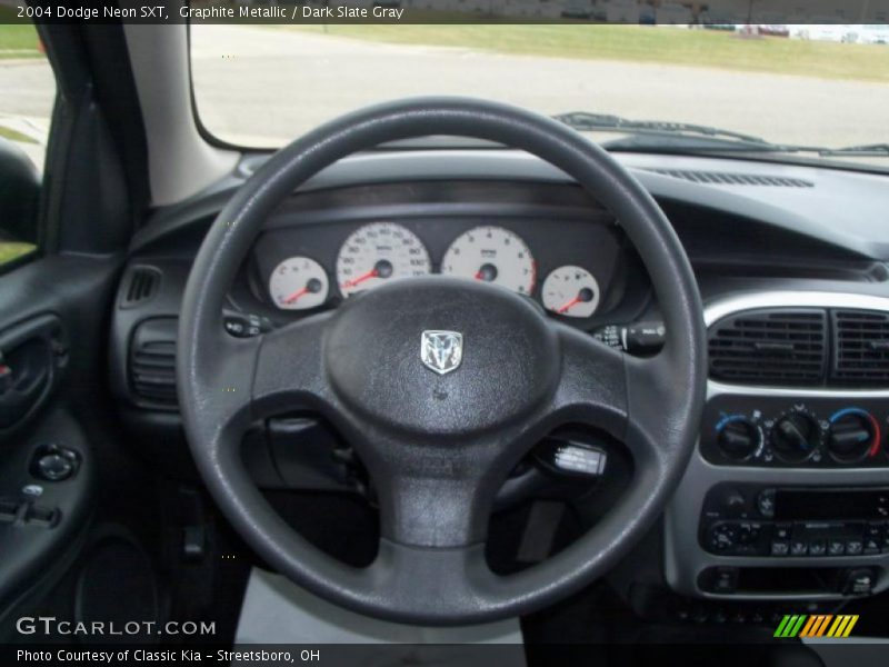 Graphite Metallic / Dark Slate Gray 2004 Dodge Neon SXT