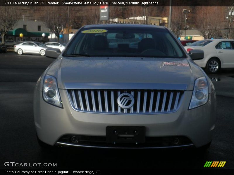 Smokestone Metallic / Dark Charcoal/Medium Light Stone 2010 Mercury Milan V6 Premier