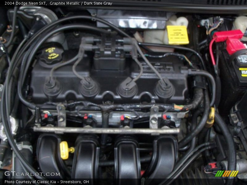 Graphite Metallic / Dark Slate Gray 2004 Dodge Neon SXT