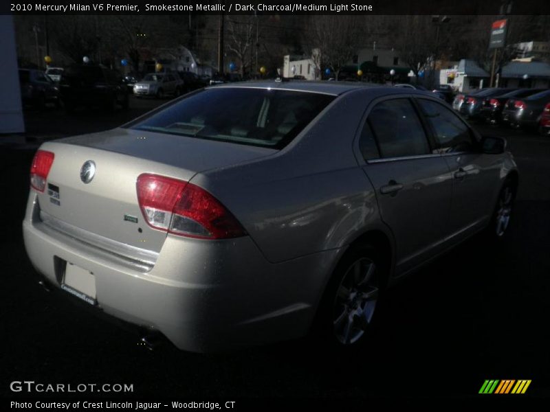 Smokestone Metallic / Dark Charcoal/Medium Light Stone 2010 Mercury Milan V6 Premier