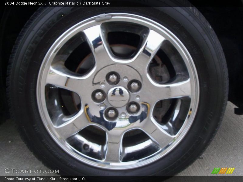 Graphite Metallic / Dark Slate Gray 2004 Dodge Neon SXT