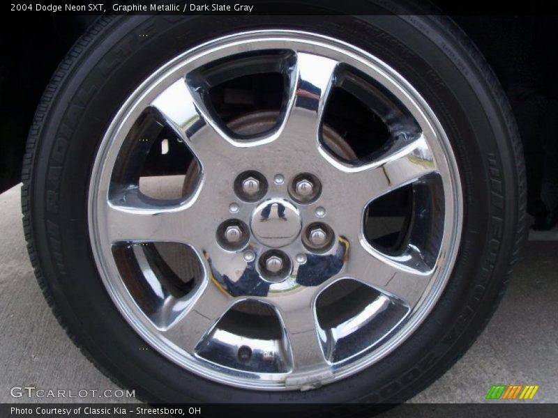 Graphite Metallic / Dark Slate Gray 2004 Dodge Neon SXT