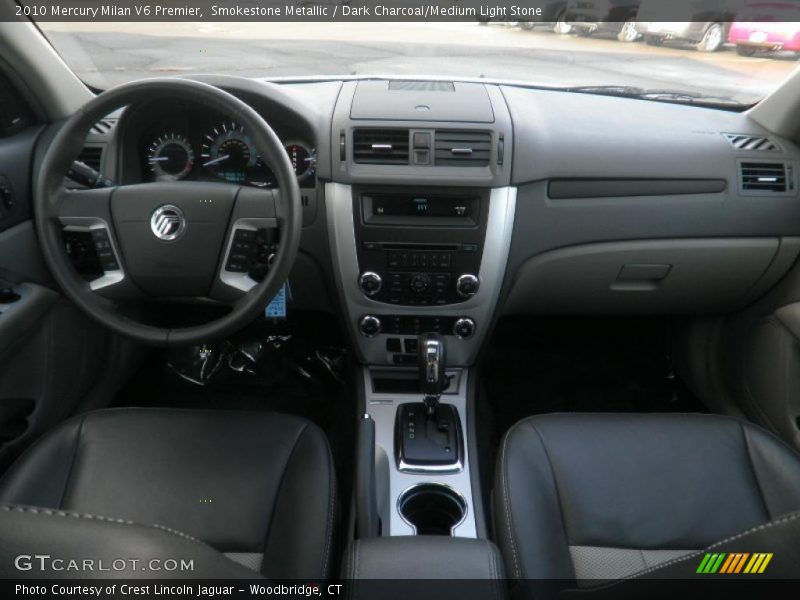 Smokestone Metallic / Dark Charcoal/Medium Light Stone 2010 Mercury Milan V6 Premier