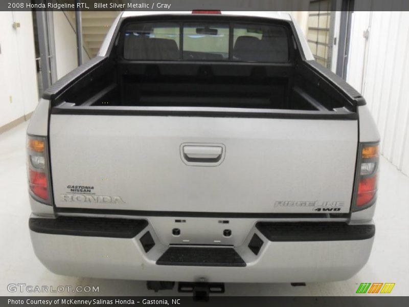Billet Silver Metallic / Gray 2008 Honda Ridgeline RTL