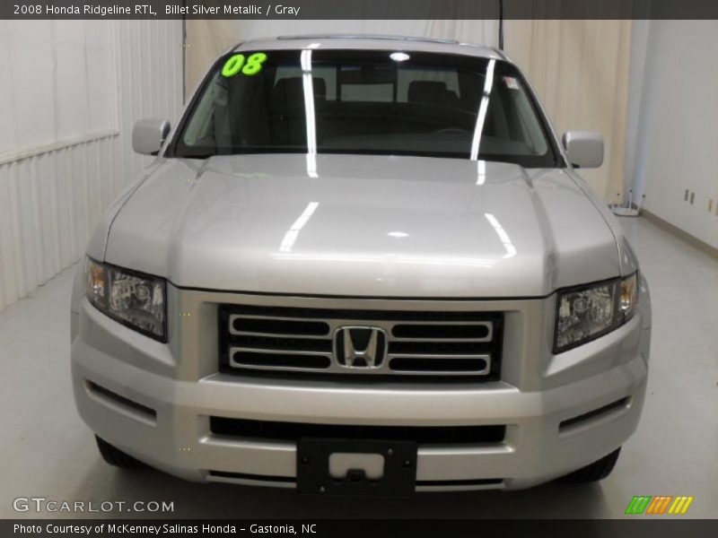 Billet Silver Metallic / Gray 2008 Honda Ridgeline RTL