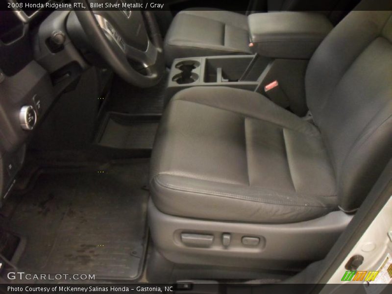 Billet Silver Metallic / Gray 2008 Honda Ridgeline RTL