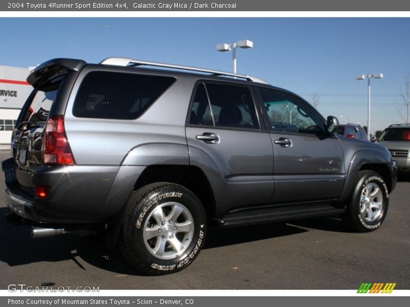 Galactic Gray Mica / Dark Charcoal 2004 Toyota 4Runner Sport Edition 4x4