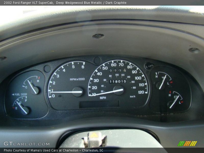  2002 Ranger XLT SuperCab XLT SuperCab Gauges