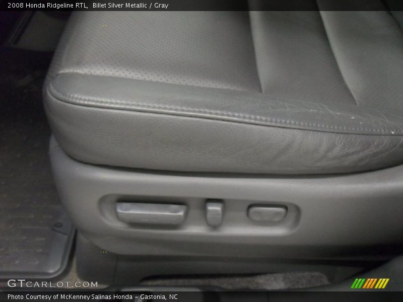 Billet Silver Metallic / Gray 2008 Honda Ridgeline RTL