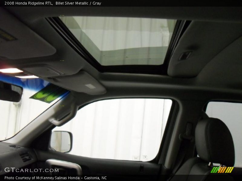 Billet Silver Metallic / Gray 2008 Honda Ridgeline RTL