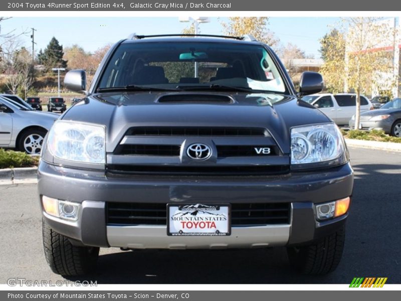 Galactic Gray Mica / Dark Charcoal 2004 Toyota 4Runner Sport Edition 4x4